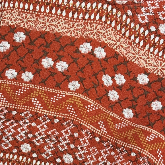 Rust Boho Mini Dress - Picture 4 of 4